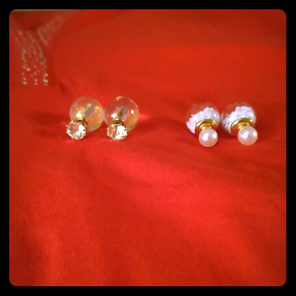 ⏳Front-back earrings NWOT